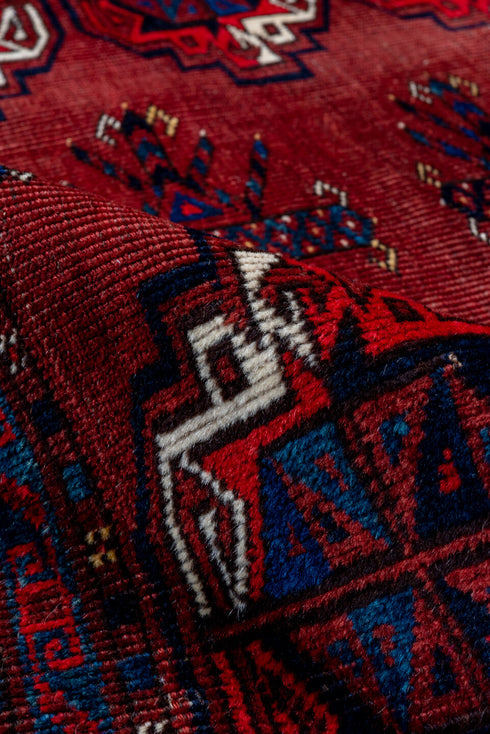 Antique Torkaman Area Rug (3' x 6')
